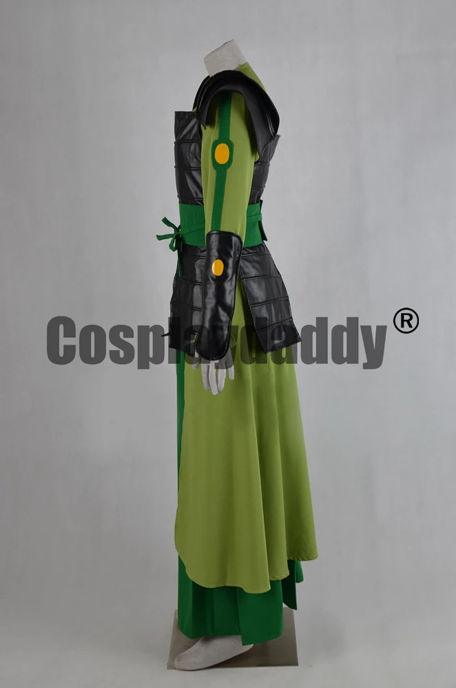 IN STOCK Avatar: The Last Airbender Kyoshi Warriors Leader Suki Uniform Dress Outfit Clothing Anime Cosplay Costume F006