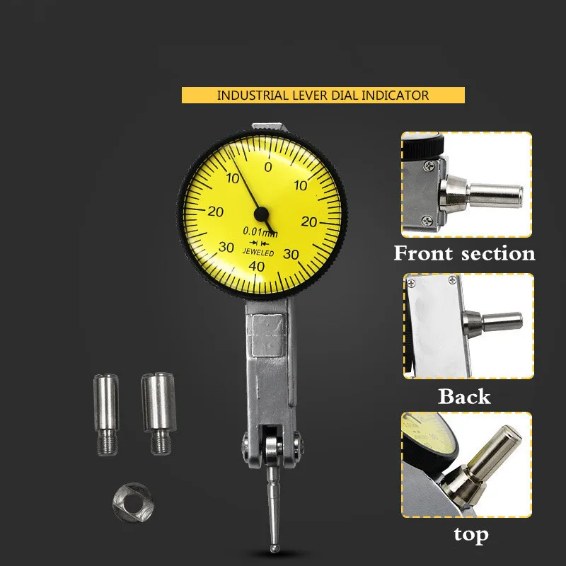 Mini Universal Flexible Dial Test Indicator Magnetic Base Holder Stand Magnetic Correction Gauge Stand Indicator Tool