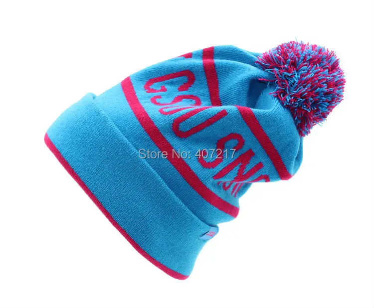 Womens Knit Ski Hats With Ball Top Pink Yellow Blue Female Male Weave Snowboarding Climbing Caps Winter Outdoor Warm Beanies