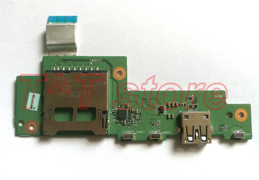 

original R5-571 R5-571T R5-571TG Laptop USB Power Button Card Reader Board with cable P5HCJ IO BOARD test good free shipping