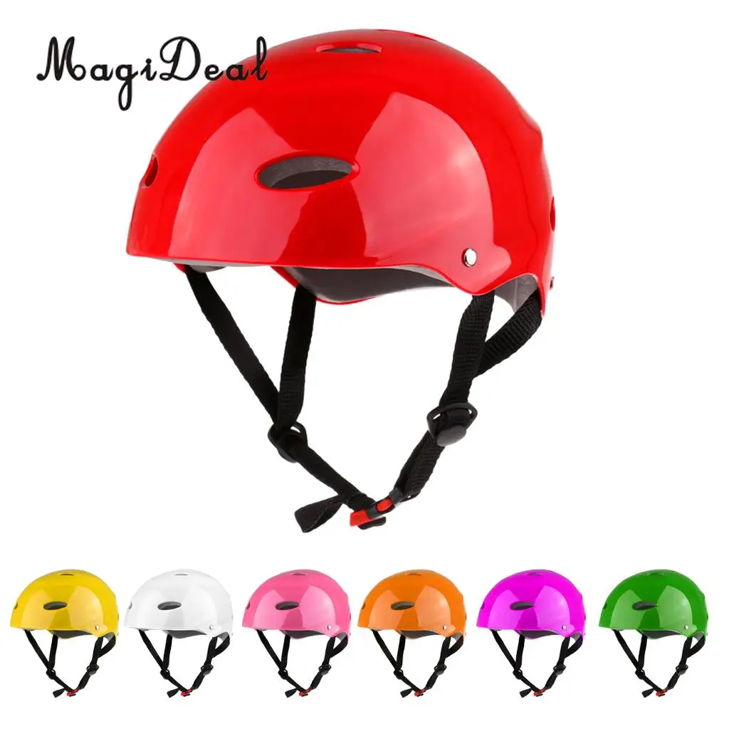 MagiDeal CE Approved Water Sports Safety Helmet Wakeboard Kayak Canoe Boat Drift Surf Skateboard Cycling Protection Hat S M L