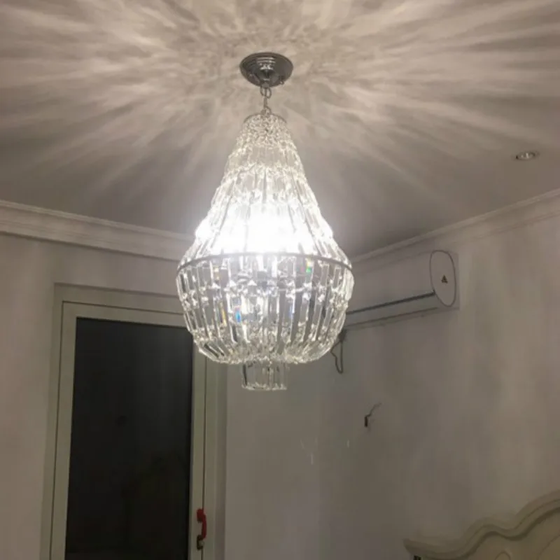 Modern Crystal Chandelier led Suspension luminaire for Villa Project Luxury Hotel Lobby Club led chandelier Lustre lighting