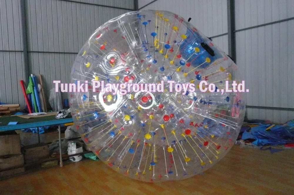 

aqua zorb ball with holes