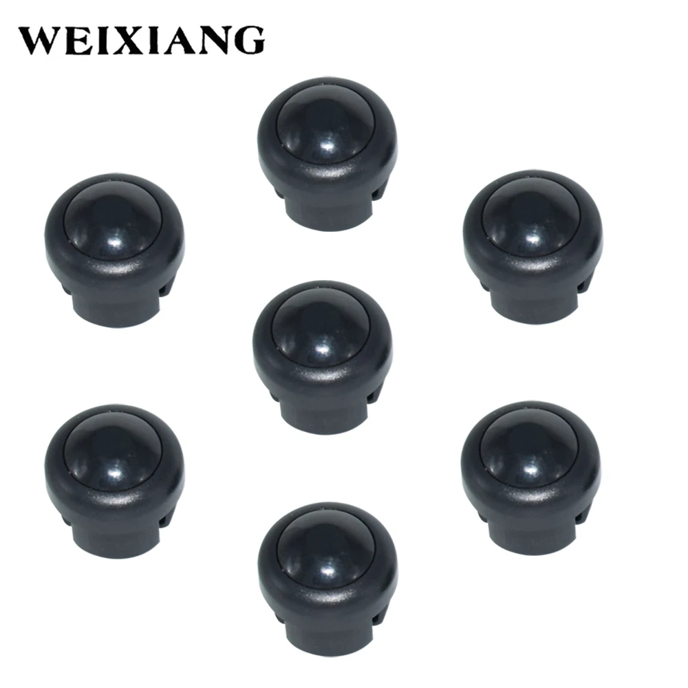 7 x Motorcycle Switch Button Horn Turn Signal High Low Beam Electric Start Kill ON OFF Latching Momentary Action Buttons
