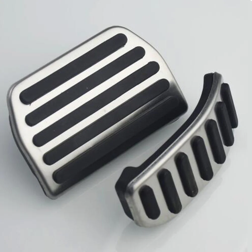 Safety Comfort stainless steelFuel Brake Footrest Pedal AT/MT for Volvo V60 XC60 V40 S40 S60 S80L