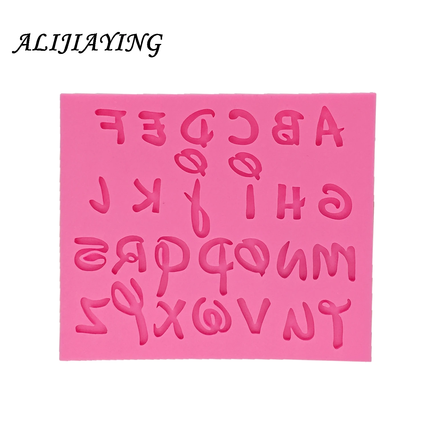 DIY Letter and number Silicone Mold Fondant digital Cake Decorating Tools dessert Sugarcraft Chocolate supply D1273