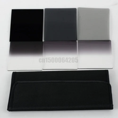 Набор градиентных фильтров 7 в 1 нейтральной плотности ND 2 4 8 + чехол для фильтра для серии Cokin P