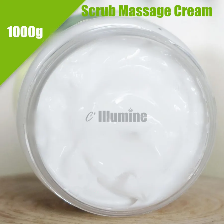 Massage Scrub Cream Exfoliator Dead Skin Remove Whitening Tender Firming Oil Control Reduce Fine Lines Beauty Salon 1000G