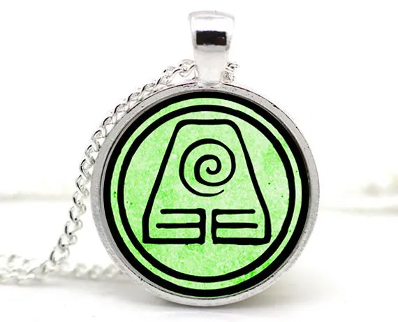 2017 New Avatar The Last Airbender Necklace Kingdom Jewelry Air Nomad Fire And Water Tribe Pendant Glass Dome Necklaces HZ1