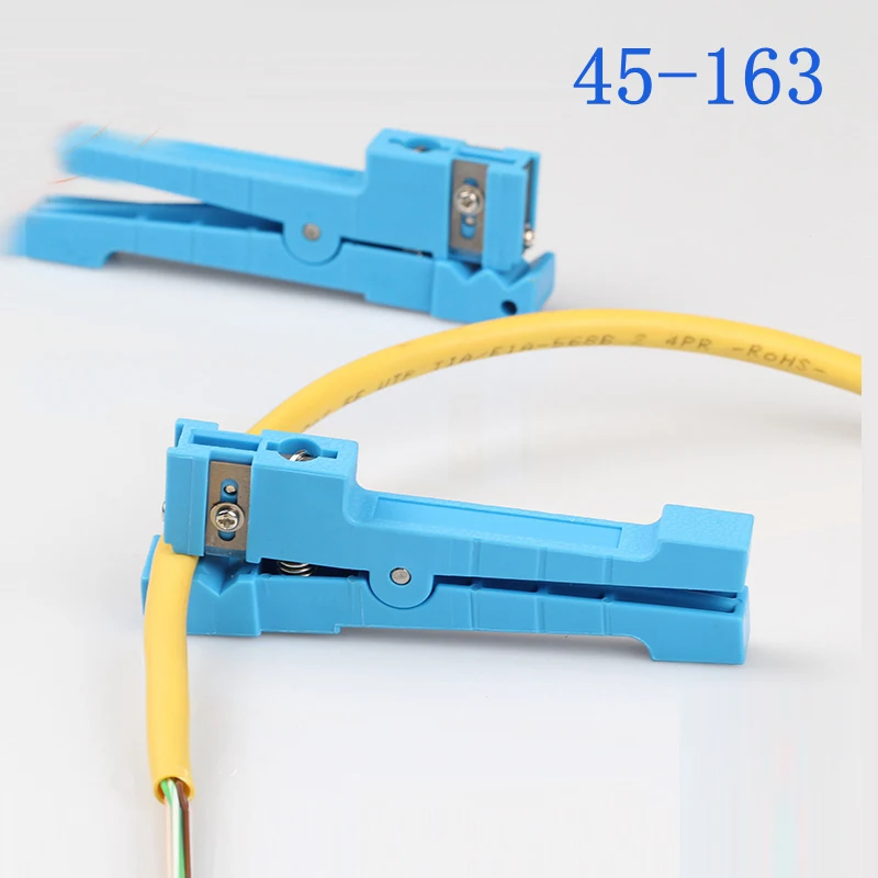 

IDEAL Cable Stripper 45-163 Buffer Tube Stripper FTTH Ideal 45-163 3.2-5.6mm coaxial Cable Sheath Jacket Cutter Free shipping