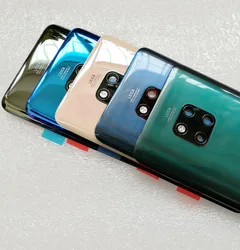 New For Huawei mate20 Mate 20 Pro Battery Cover Glass Back Case For Huawei Mate 20 Battery Housing Cover With Camera Lens