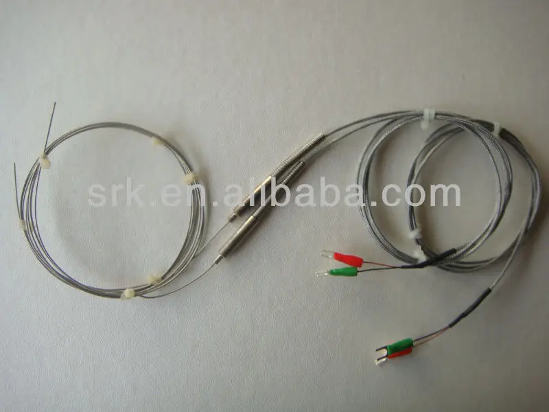 

Minral Insulated 1.0mm thermocouple K Type with lead wire ,two wire system, fast delivery