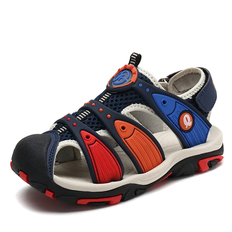 New Baby Kids Beach Shoes Children Sandals Fashion Sports Casual Soft Bottom Non-slip Boys & Girls Summer Shoes Size 27-37