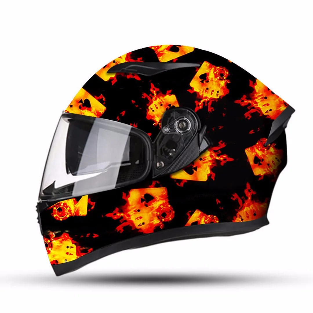 JX-LCLYL 0.5*1m Cool Fire Poker PVA Hydrographic Film Water Transfer Art Printing Film