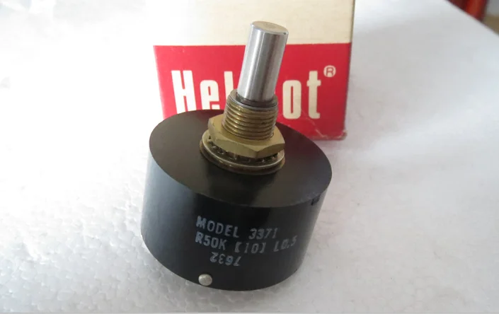 [VK] 3371 L0.5 American Helipot MODEL R50K Midpoint Conductive Plastic Potentiometer switch Helipot MODEL 3371 R50K