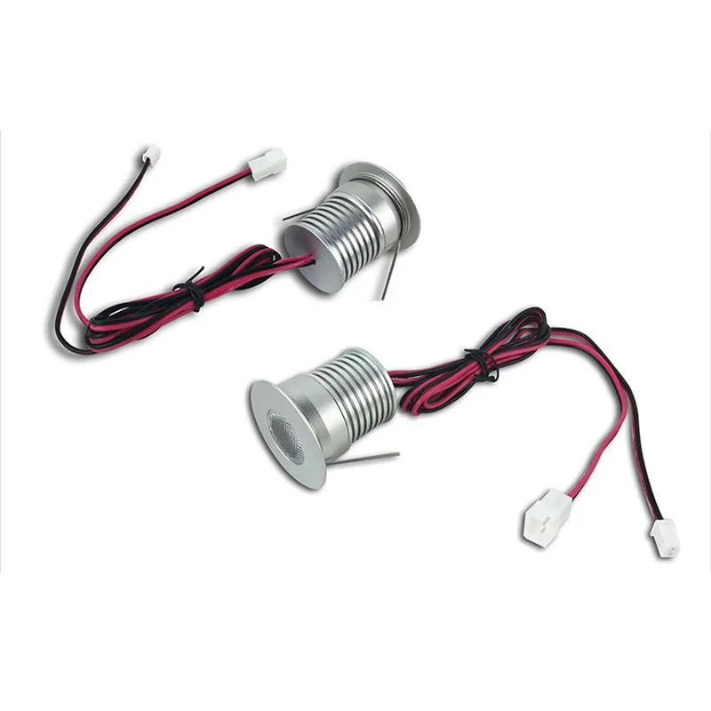 Miniluces LED empotradas de techo regulables para casa, Hotel, escalera, galería, escaparate, armario de cocina, agujero de 30mm, 3W x 9 Uds.