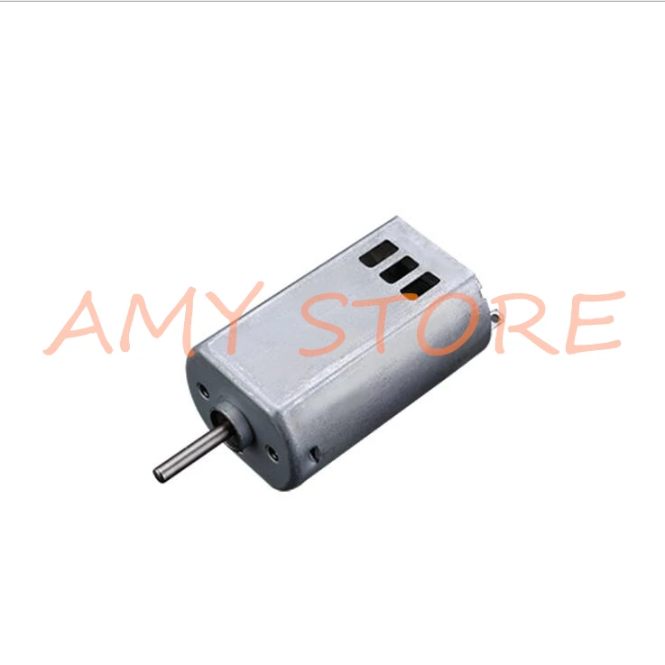 2Pcs 180 Sterke Magnetische Power Carbon Borstel Dc 3-9V 7.2V 23800Rpm Hoge Snelheid Motor modelvliegtuigen 20X15X34Mm Met Koeling Gat
