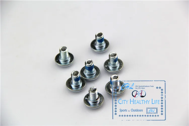 6mm Diameter Skating Screw Fixed Inline Speed Skates Upper Boot, install Skating Frame to Skating Boot 4 pcs/lot