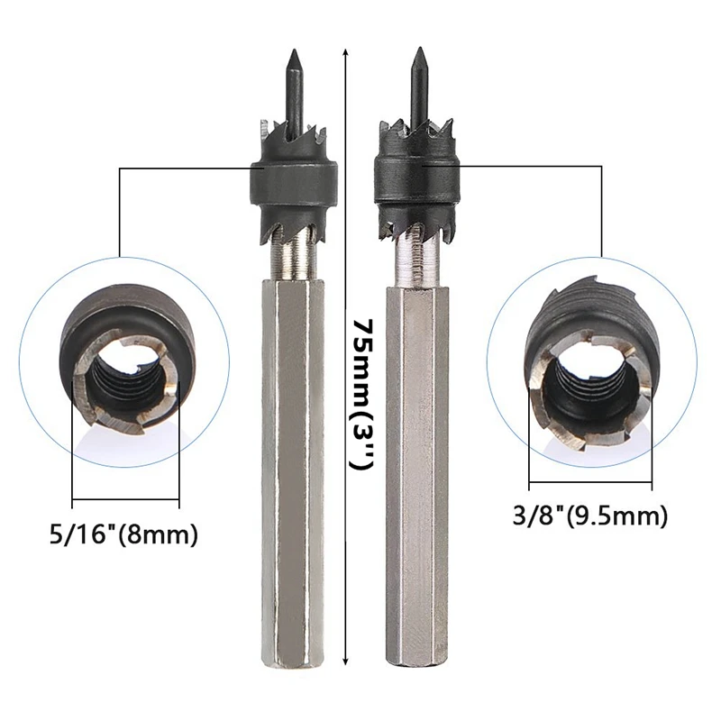 Rotary Spot Weld Cutter 3/8