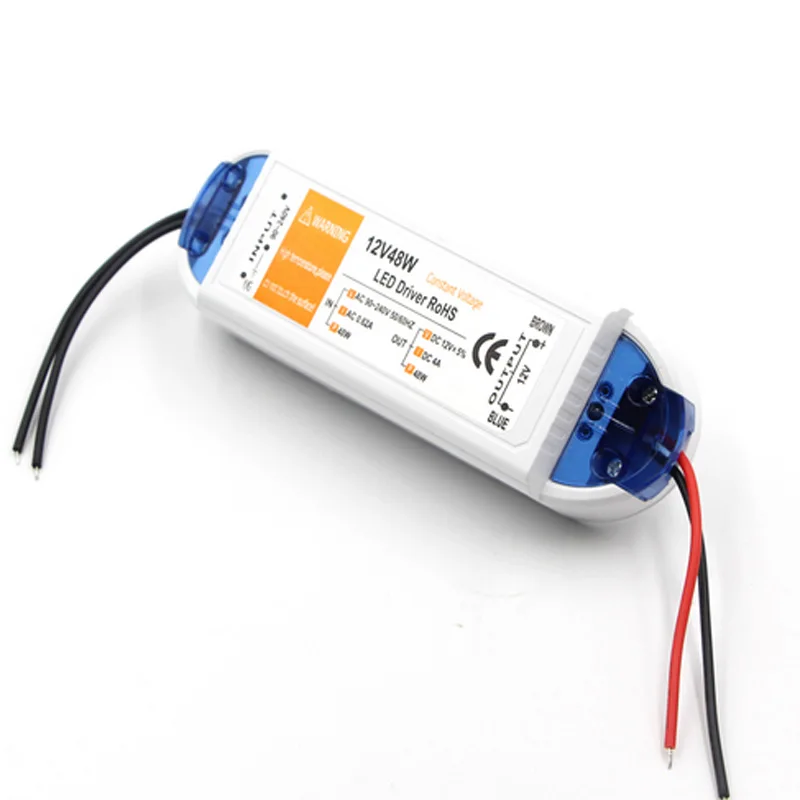 led strip Power Adapter Driver DC 12V LED Lighting Transformers 18W 28W 48W 72W 100W For 5050 5630 LED Strip Spotlight Bulb lam