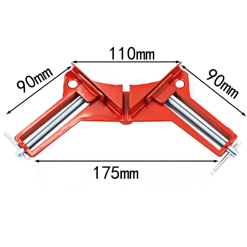 4pcs Style 90 Degrees Angle Clamp Right Angle Woodworking Frame Clamp DIY Glass