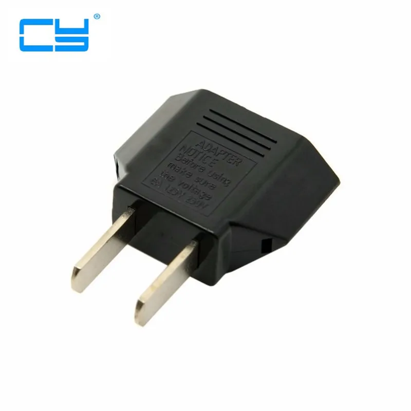 Adaptador adaptador eua eua para a ue europa EURO adaptador de carregador de parede plug ue adaptador para uso domestico