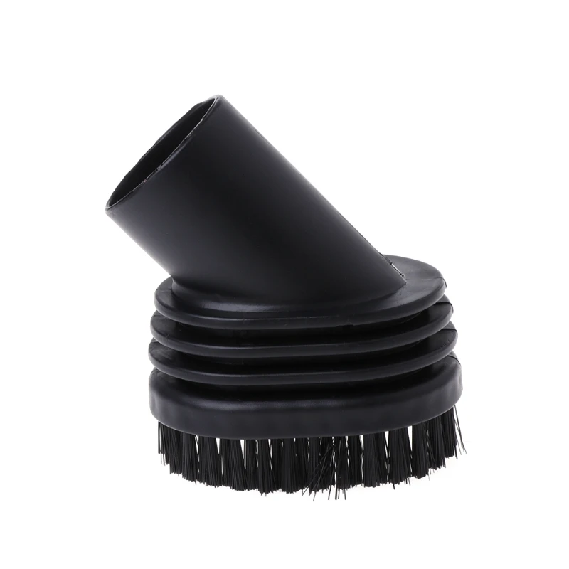 1PC Horse Hair Oval Cleaning Brush Head For 32mm Vacuum Cleaner Spare Parts Accessories Crevice Tool For Home Car Sofa Bed