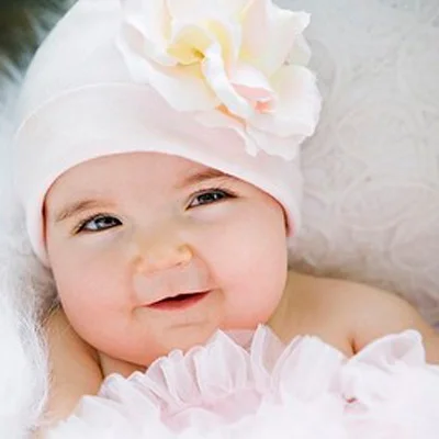 2026 Spring Baby Hats Newborn Caps Big Flower Girls Beanies All for kids clothes and accessories Newborn Beanies Cap Bonnet