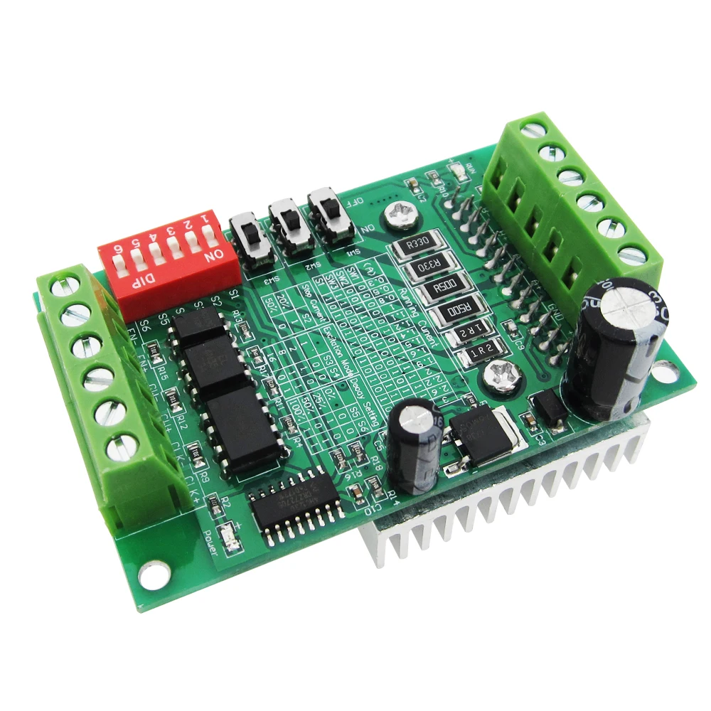 

10pcs/lot TB6560 3A stepper motor driver stepper driver board axis current controller 10 files TB6560AHQ