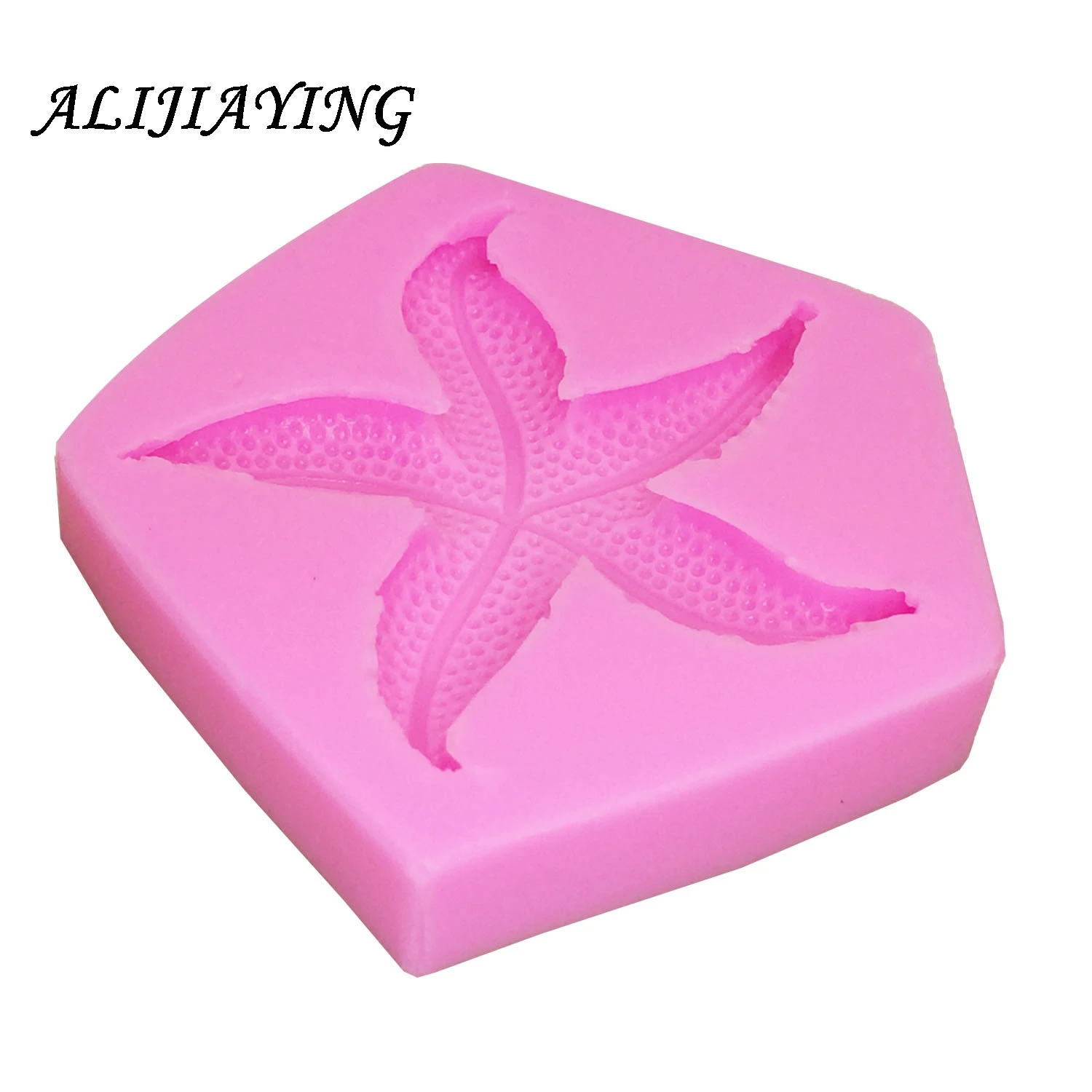 Sugarcraft Starfish chocolate cake decorating tools DIY sea star fondant silicone mold baking tools for cakes decoration D0412