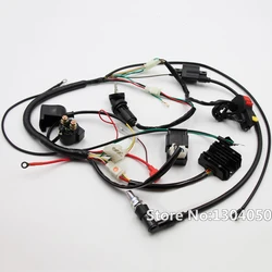 Engine Electrics Wiring Harness Loom CDI Relay Recitifier Ignition Coil Kits Chinese Dirt Bike 150cc 200cc 250cc Loncin Zongshen