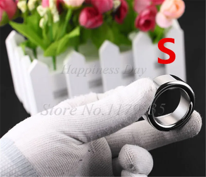 26mm/28mm/30mm Stainless Steel Delay Ejaculation Penis Ring Cock Rings Male Chastity Device Sex Ring Cock Ring Sex Toys for Men