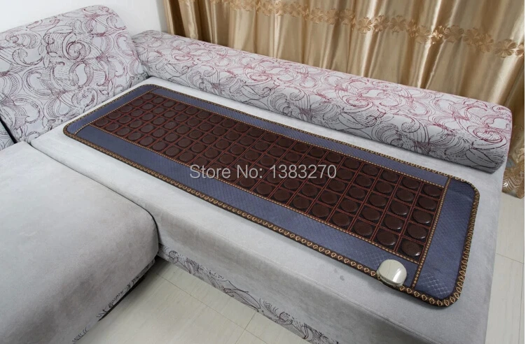 Korea heating jade mattress good for sleep Tourmaline heating cushion eyecover Physical therapy heating jade stone mattress 2020