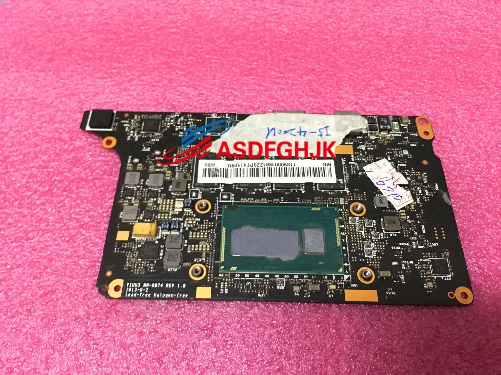 

Original VIUU3 Nm-a074 FOR Lenovo Yoga 2 Pro Series Motherboard WITH I5-4200U CPU 100% TESED OK