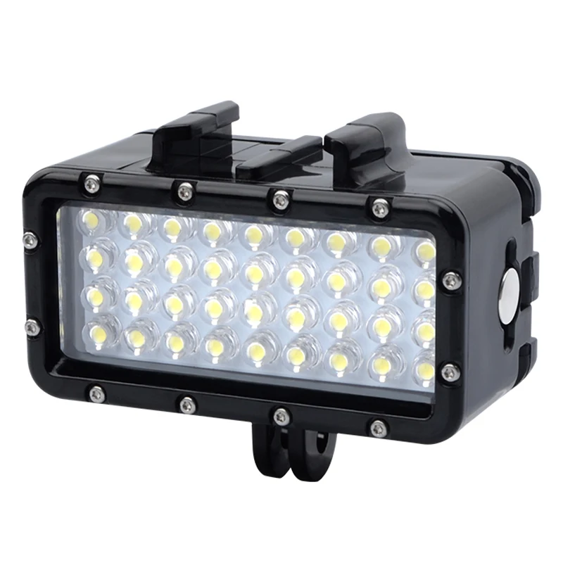 Dla Dji GoPro Podwodne światło do nurkowania Wodoodporne światło LED dla GoPro Hero 10 9 8 7 5 6 4 Max Session Osmo 2 Akcesoria akcji