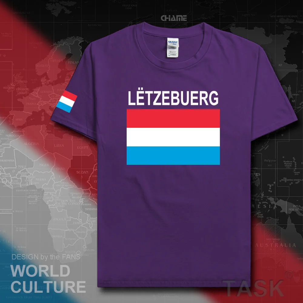 Luxembourg Luxembourger men t shirts 2017 jerseys nation 100% cotton t-shirt clothing tops tees country sporting LUX Luxemburg