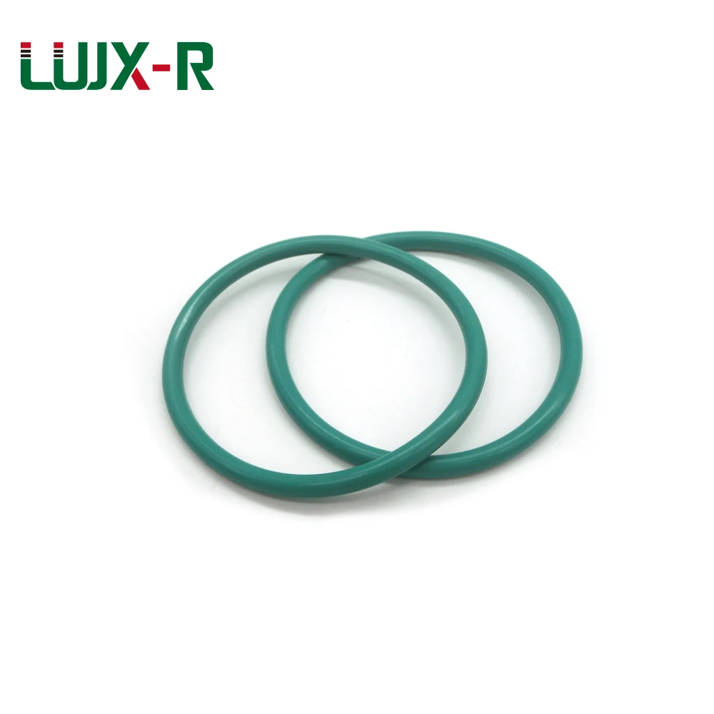 LUJX-R 10pcs 3.55mm FKM O Ring Seal Washer O-ring Oil Proof ID 26.5/28/30/32.5/34.5/40-45mm Green Mechanical Sealing Gasket