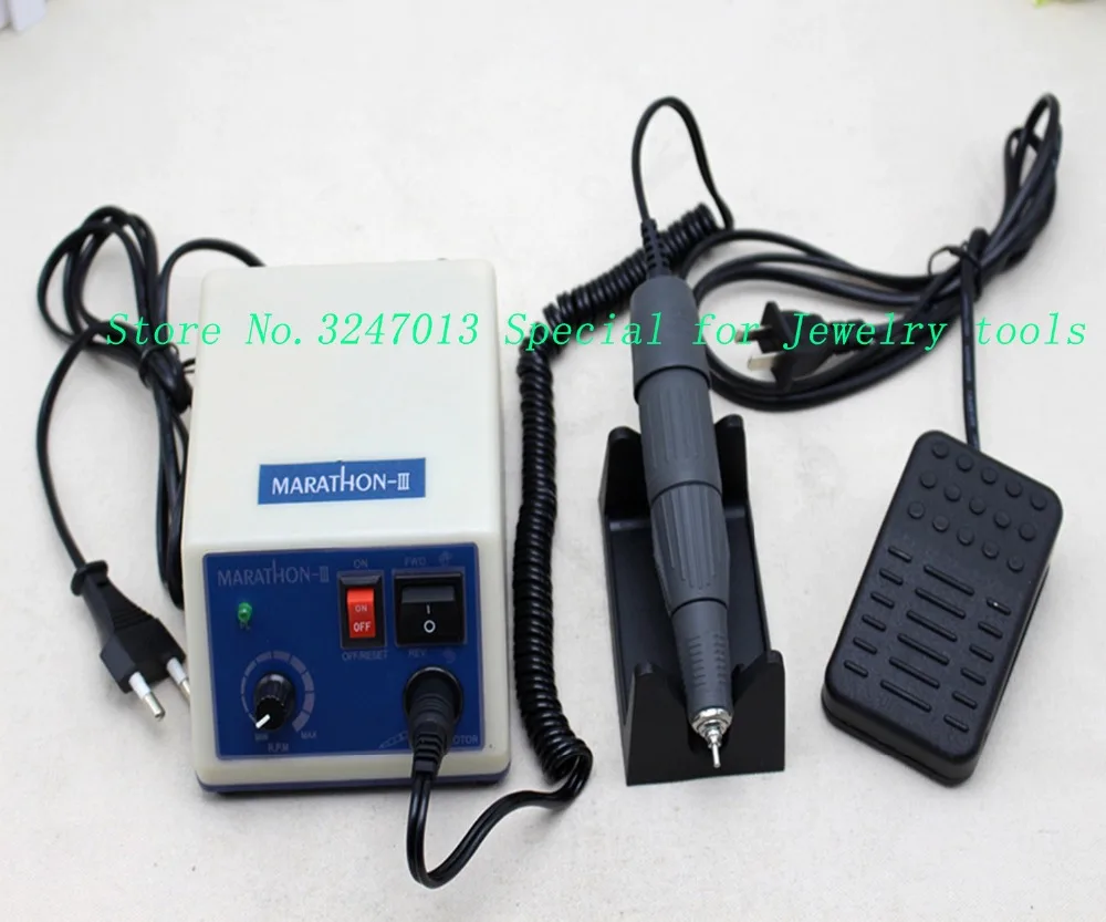 Polishing Motor Set 220v for Jewelry Tools with Hand Drill Carving Motor Grinder