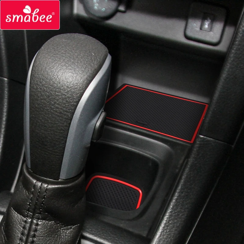 smabee Anti-Slip Gate Slot Pad For SUZUKI swift SPORT swift 1.2 Interior Accessories Door Mat Cup Holder Non-Slip Mats Sticker