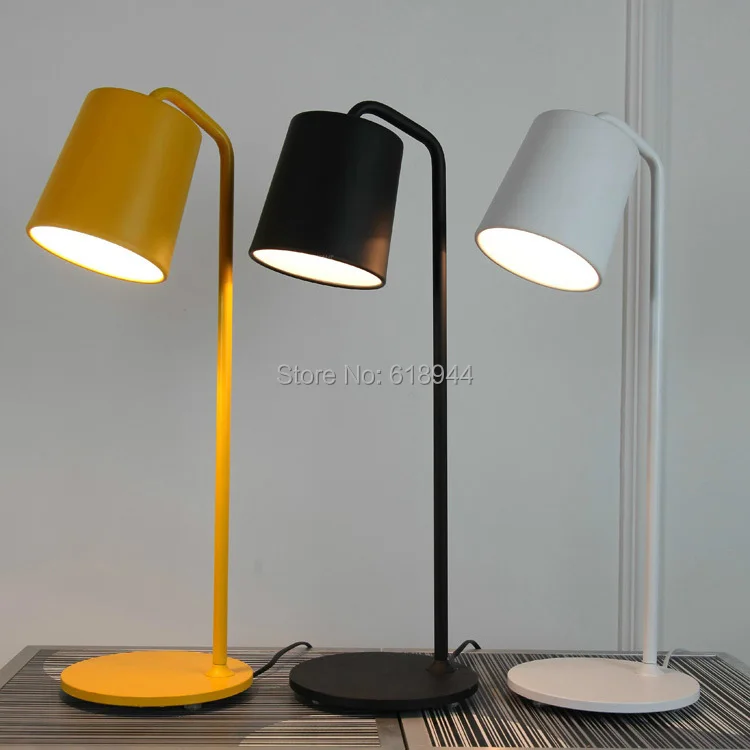 

Modern and Fashion High Quality Aluminum Table Lamps for Bedroom Lampe Deco Bedside Lamp Modern Study Room Lampshades