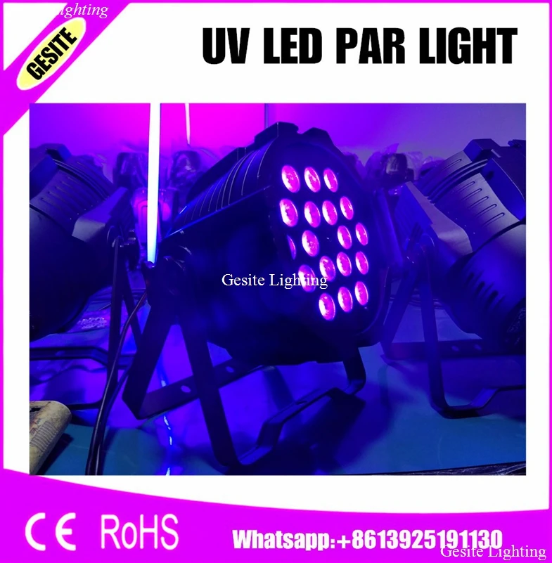 

wash uv light 18x12w UV LED par64 led spotlight dj UV wedding light dmx dj stage light