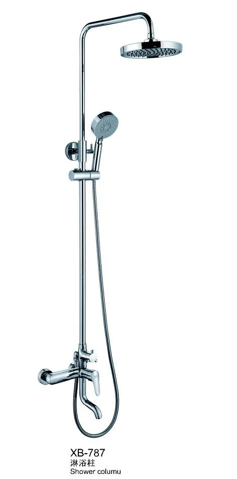 

Factory direct sales of copper plating three gear massage shower sets Dahong spray shower shower sets wholesale