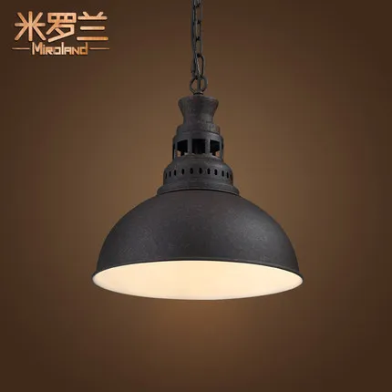 

Lof American country restaurant chandelier Retro Modern Creative chandelier cover wind industrial warehouse