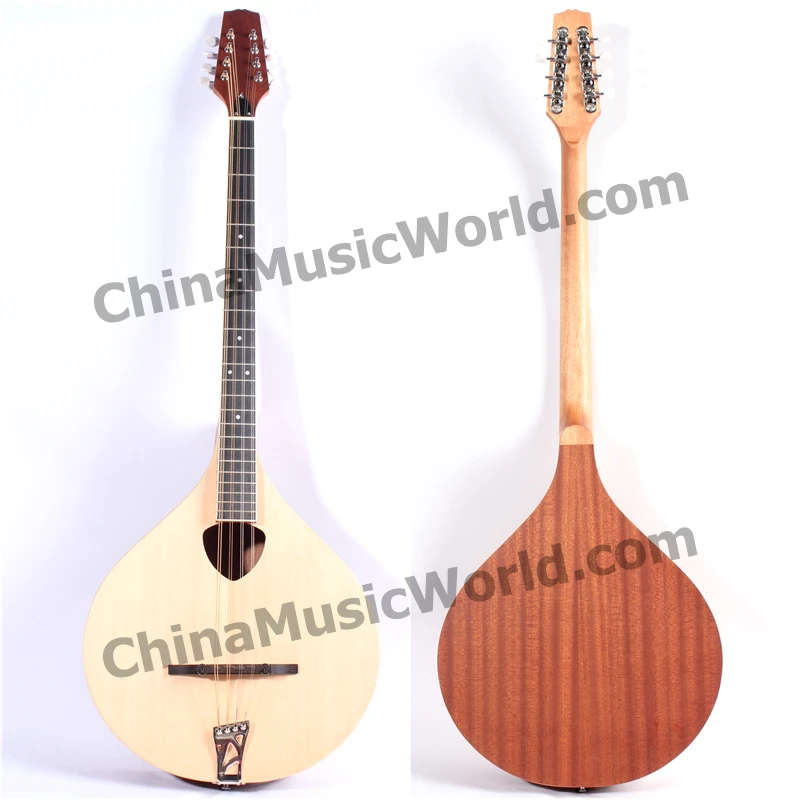 

Solid Spruce top / Sapele Back & Sides / Afanti Irish Bouzouki Mandolin (AMB-100)