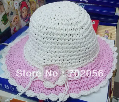 

irl flower sun hat 10 pcs/lot#2867