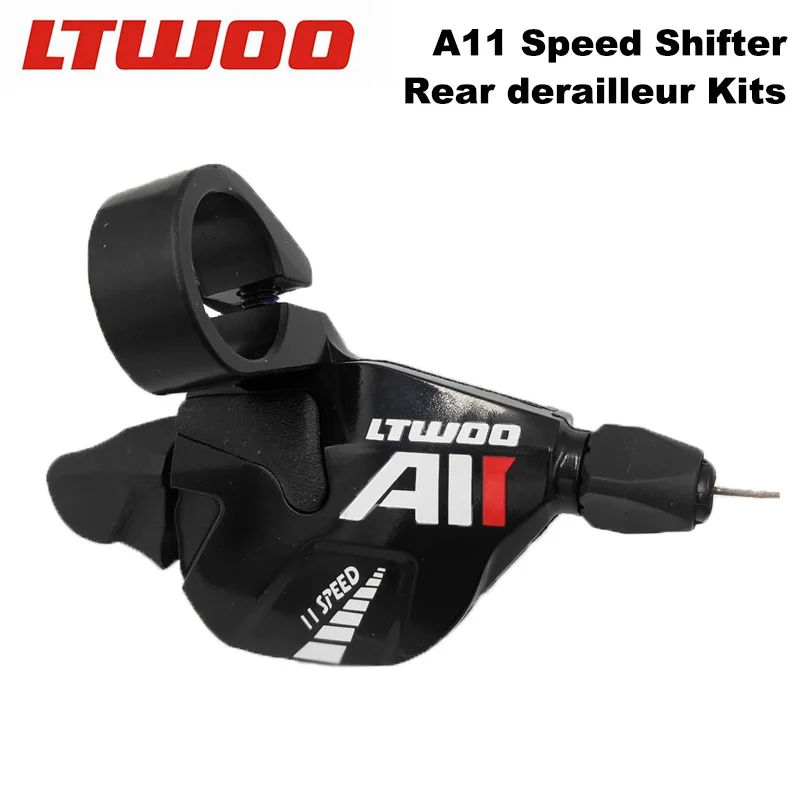 NEW LTWOO Bike AT11 Speed Trigger Shifter + Carbon Fibre Rear Derailleur Kits 52T for M8000 M7000 SHIMANO MTB Bicycle AT11