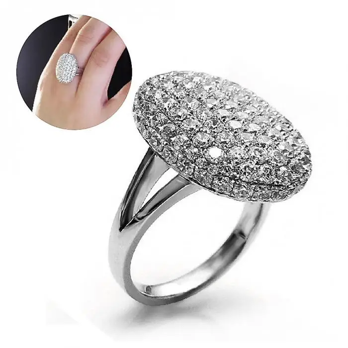 New hot selling Twilight Bella wedding ring full CZ zinc alloy Crystal women ring Engagement ring wholesale