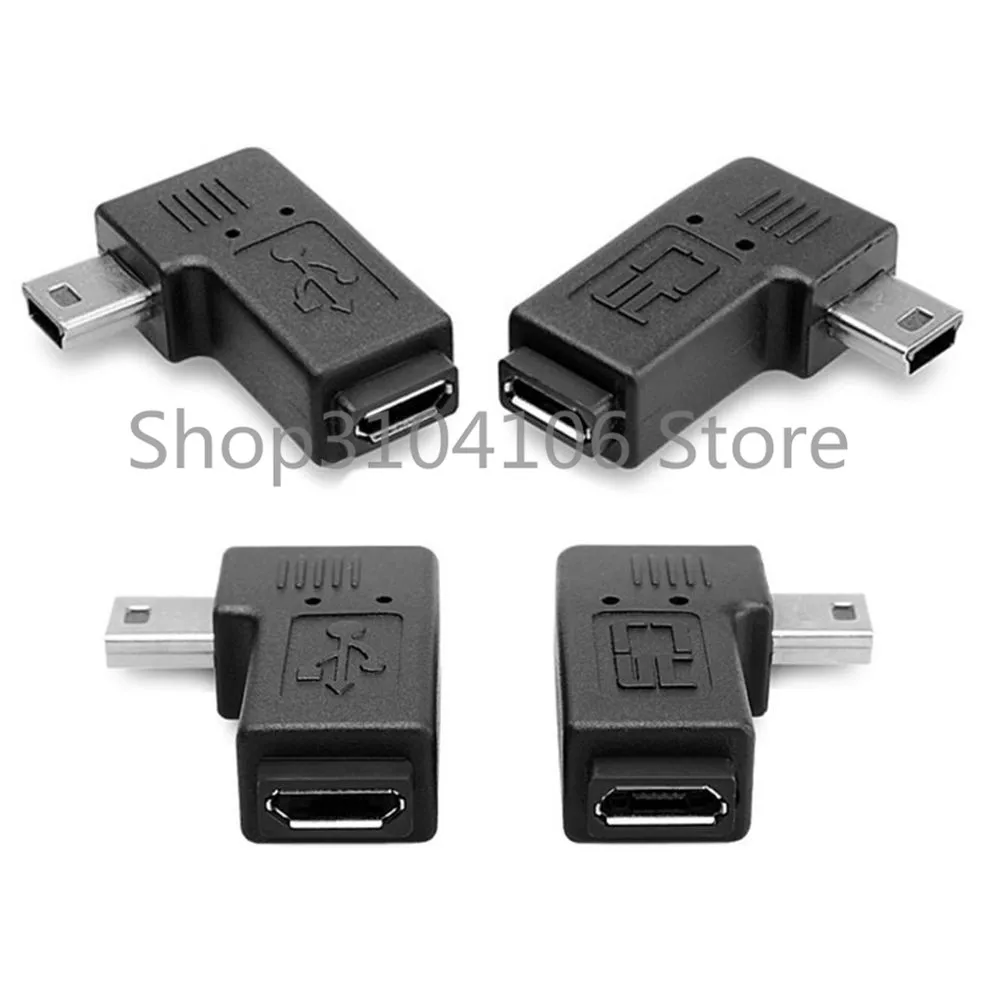 محول USB صغير عالي الجودة إلى Micro USB أنثى B M/F محول موصل