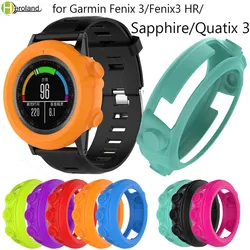 Protective Shell For Garmin Fenix 3 Fenix3 HR Sapphire Quatix 3 Tactix Bravo Universal Shell Colorful Silicone Protector Case