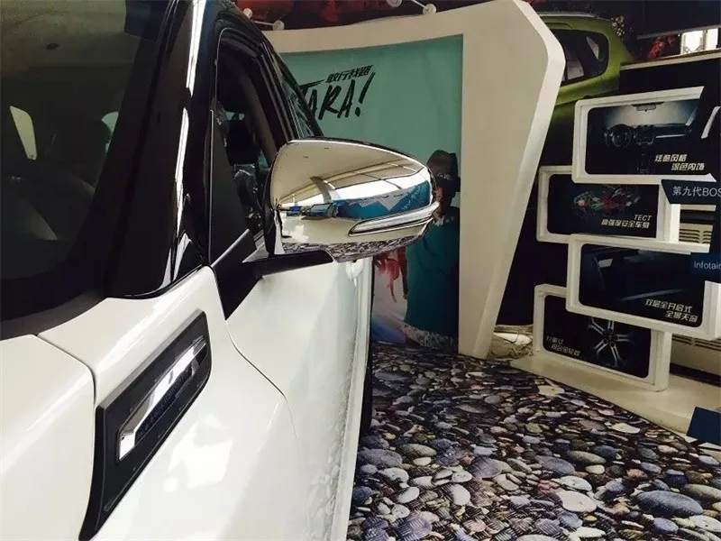 For Suzuki Vitara 2015 2016 2017 2018 2019 2020 2021 Car Rear View Mirrors Cover Side Door Rearview Tunring Light Mirror Trims